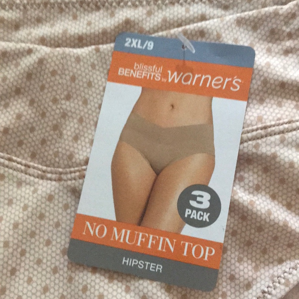 WARNERS no muffin top panties
